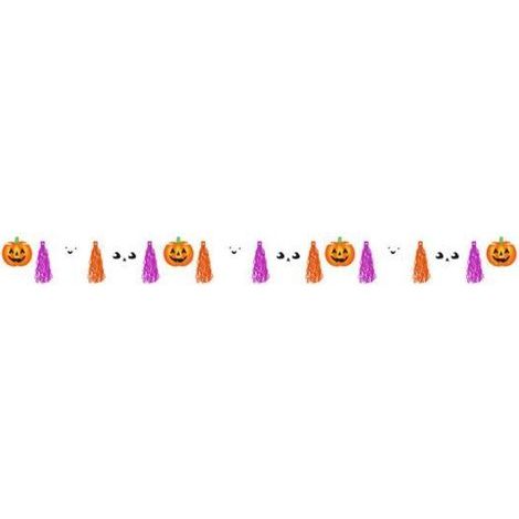 Guirlande tassel - Friends - 3m - Multicolore - Halloween - Décoration intérieure