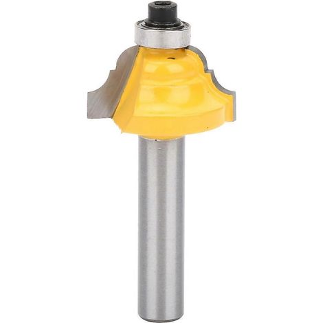 Doppelter römischer Ogee-Fräser mit 8-mm-Schaft, Holzbearbeitungsfräser 8 x 25,4 mm