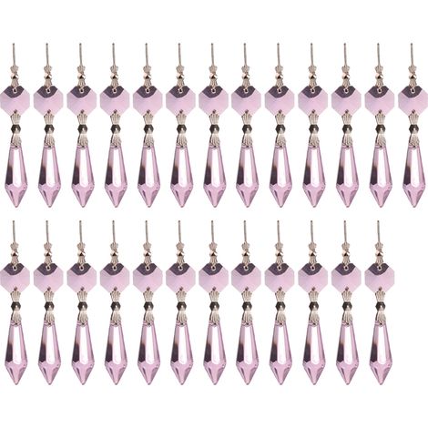 Prisme Cristal - Suspension Icicle pour Lustre ou Fenêtre - Créateur d'Arc-en-Ciel - 25 Pièces (1/5)