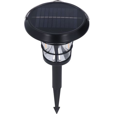 Luminaire Solaire Extérieur Rond Étanche ABS Capteur Mouvement Projecteur Solaire Jardin Terrasse Éclairage LED Auto (1/5)