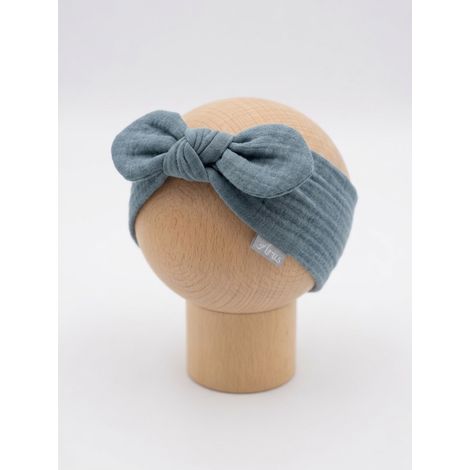 Diadema de muselina (gris) (1/2)