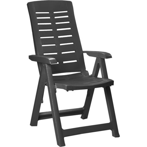 Klappstuhl Kunstoff Yuma Anthrazit-DYUM040AN