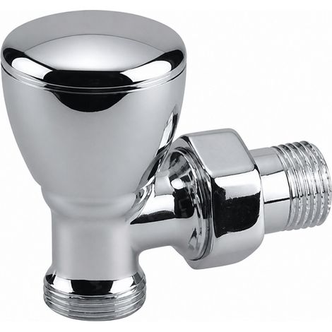 Verchromter Wasserhahn für Handtuchtrockner