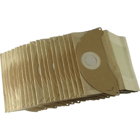 Pack of 20 Karcher Vacuum Cleaner Dust Paper Bags