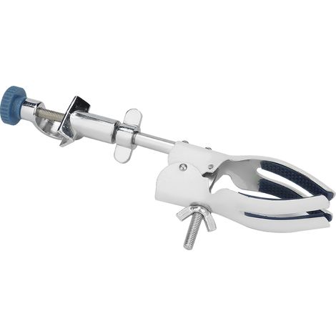 Pinces Universelles pour Tubes et Bechers, Support Métallique pour Expériences de Laboratoire