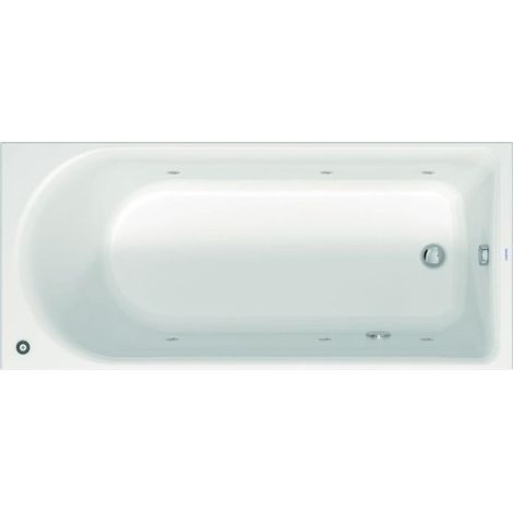 Duravit D-Neo Whirlwanne, Einbau, 1 Rückenschräge, Jet Protect, (1/5)