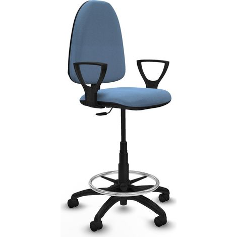 Silla de Oficina Piqueras y Crespo BFN01RN Azul cielo Alta