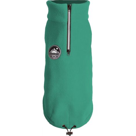 Maglioncino Sportsnow Verde 25 XS: Maglioncino Sportsnow in pile verde ottimo per lunghe passeggiate con il freddo