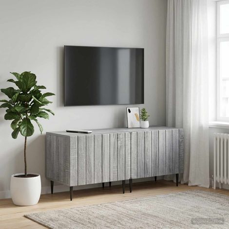 vidaXL Mobile TV Sonoma grigio Legno ingegnerizzato (1/5)