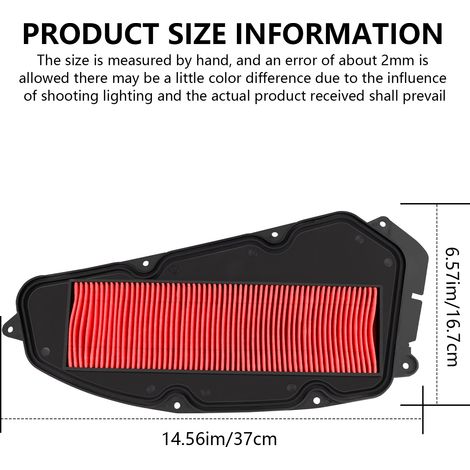 Suitable for Honda CA 125 S Rebel 1995-2002 air filter cartridges (1/4)