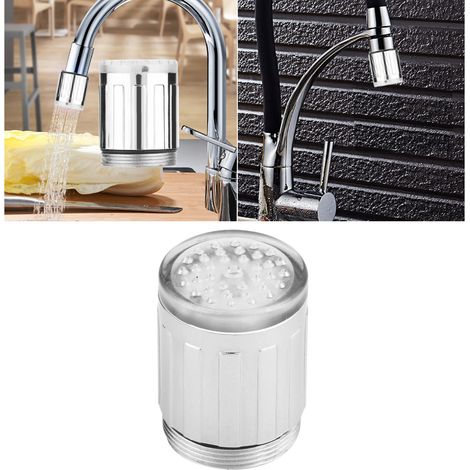 Robinet LED Changeant de Couleur avec Capteur de Température pour Cuisine et Salle de Bains