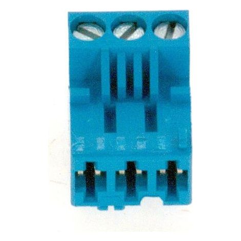 BOSCH Ersatzteil TTNR: 8718585552 Anschlusskl Abgas 3-pol UE II blau everp