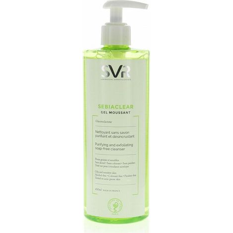 Svr sebiaclear gel moussant 400ml