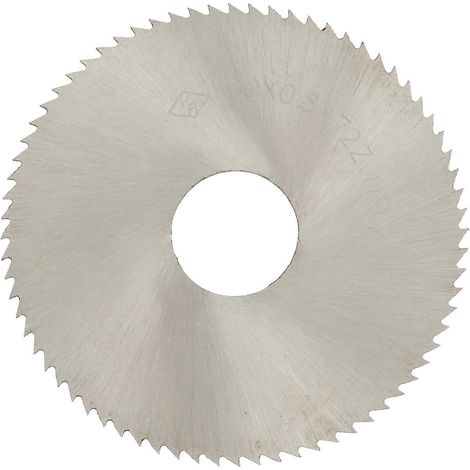 Lame de scie circulaire, disque de coupe pour acier HSS, accessoire d'outillage, 60 x 0-8, 72 dents