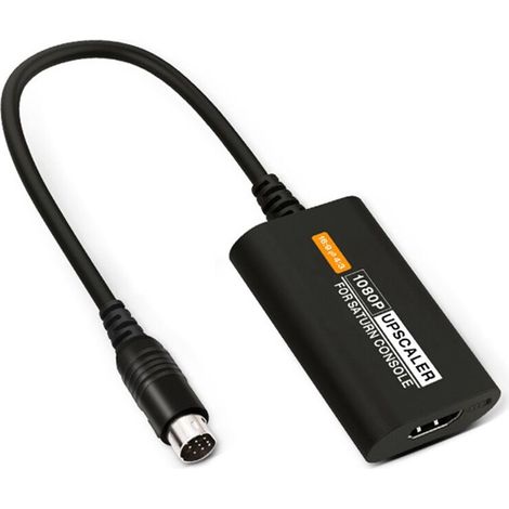 Adaptador compatible con convertidor SS Saturn, entrada S-Video Saturn 16:9/4:3 1080P (1/2)