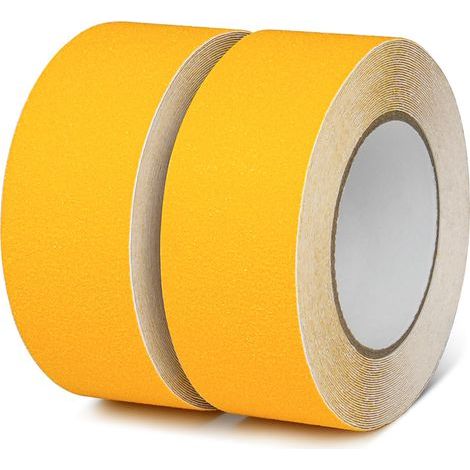pack,yellow anti slip tape Ruban Bande antidérapant Jaune Sécurité,5cmx10m,Bandes antidérapantes escalier extérieur,Ruban escaliers averissement Pour marches,revêtements de Sol (1/3)