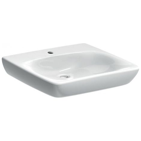 Geberit Renova Nr. 1 Comfort lavabo, encastrable, 550x550mm, avec