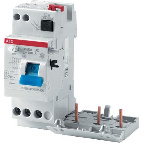Bloc Dif. (DDA203) 3P 40A 30mA Immunisé (Pour S200) 2CSB203401R1400 ABB 451551