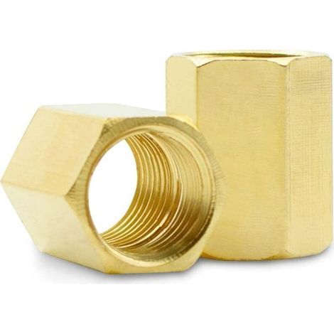 Raccord Hexagonal Laiton 3/4" Femelle BSP pour Tuyauterie (1/4)