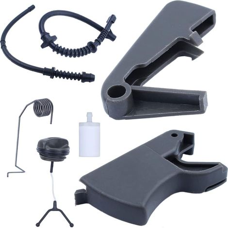 Kit de verrouillage de ressort de gâchette des gaz, pour tronçonneuse Husqvarna 445 445E 450 450E, pièces 544099801, 544099701, 544099901, 544128601, 577535101, 577535101 (1/5)