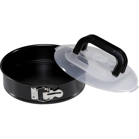 Zelmer molde para bizcocho 26 cm negro con tapa (1/2)
