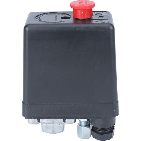 Pressostat pour compresseur d'air, vanne de régulation monotrou 0,5 à 1,2 MPa (72,5 à 175 psi), 220 V, G1/4". (1/5)