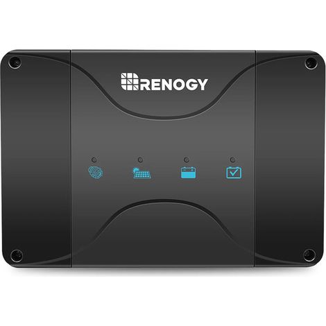 Renogy 12V 30A DC-DC On-board Battery Charger with MPPT for Gel, AGM, and Lithium Batteries Using Multi-Stage Charging, in RVs, Cars, Boats, Yachts, Recommended to Match with 40A ANL Fuse