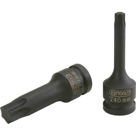 911.0995 1/2" Douille à embout de force Torx, longue, T20 (1/2)