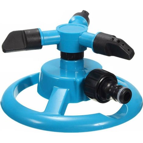 Arroseur Rotatif - 360° Rotation - Pour Pelouse Jardin Potager - Couverture Grande Surface - En Plastique ABS - 1 Pièce (1/5)