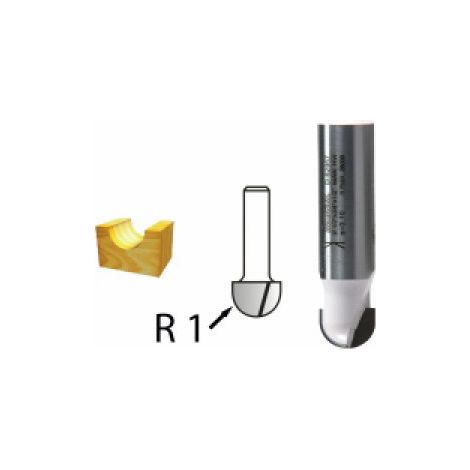 MAKITA Fraise à rainurer tige 8 mm, 6,35x6,35x38 mm D-47977