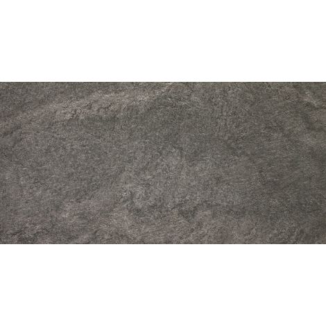 Carrelage effet Pierre Quartzite Gris Argile 150x75x0,9 cm Mat Teravio - Sol et mur intérieur (vendu par carton de 2,25 m²) - RO'MA CARRELAGE