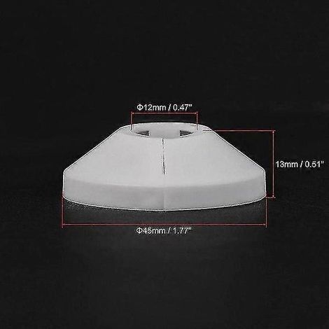 Plastic Radiator Pipe Covers Radiator Pipe Collars Pipe Collars For Diameter Pi (1/4)