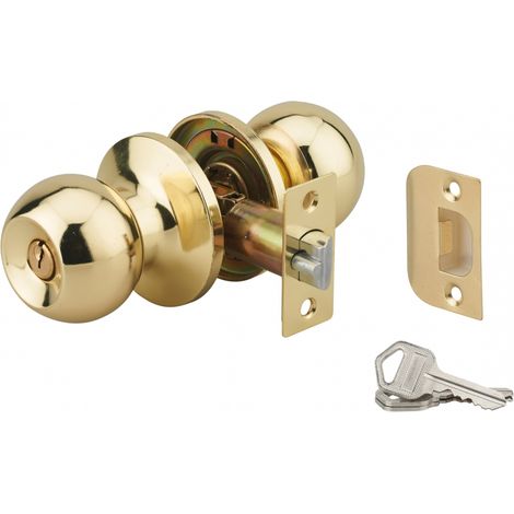 Thirard – Serrure horizontale tubulaire double entrée en applique pour porte d'entrée – Axe réglable 60/70mm – Pêne réversible avec sécurité – 3 clés