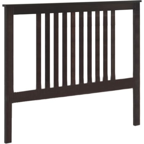Moblit Tabac  Cabecero  Pino Macizo, para  somier de 135, Color Wengue  , Medida 100x147x2 (Alto-Ancho-Fondo)