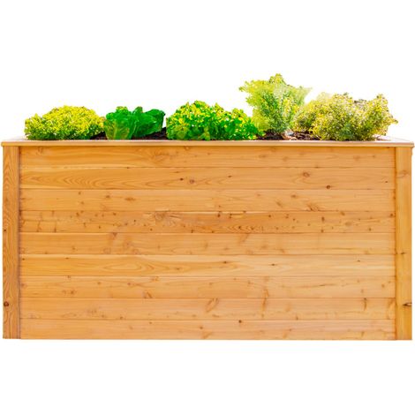 Westmann Lit surélevé en mélèze Klassik 170 Nature 170x90x84 cm (1/5)