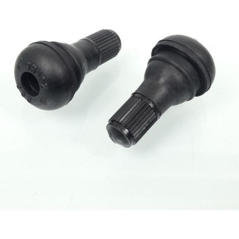 Valve TR412 droite courte Kyoto pour pneu auto moto scooter (1/3)
