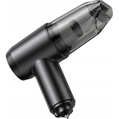 Aspirapolvere per auto USAMS serie XJ 6 in 1, colore nero, codice ZB291XCQ01
