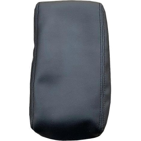 Garniture de protection en cuir microfibre pour accoudoir de console centrale de Prius 2004-2008, noir (1/5)