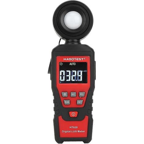 HT620 Tragbares Lichtmessgerät, digitales Luxmeter/Illuminanometer, Prüfinstrument mit hoher Genauigkeit