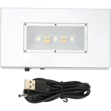Socle lumineux LED, plusieurs modes d'éclairage, alimentation USB, (1/5)
