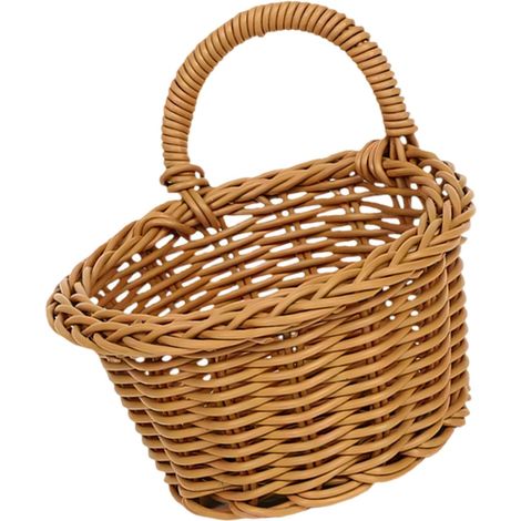 Panier mural naturel pour pots de fleurs, à robuste balcon, décoration salon, polyvalent, en tissu (1/5)