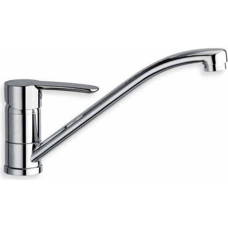 Robinet mitigeur pour évier avec bec orientable chrome NEW DAY - CRISTINA ONDYNA KN52151 (1/3)