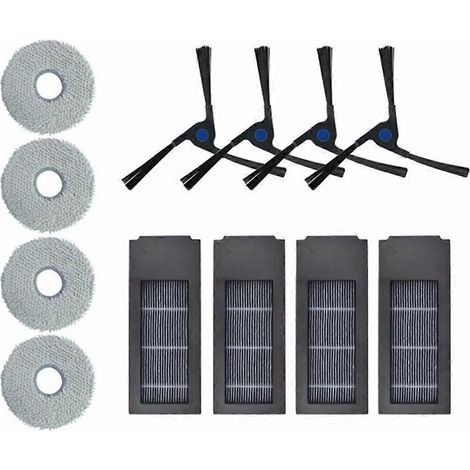 Filtre pour aspirateur robot X2 X2 Pro : brosse latérale de nettoyage et de lavage. (1/5)