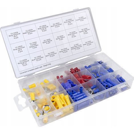Set di connettori per auto 160 pezzi. Connettori