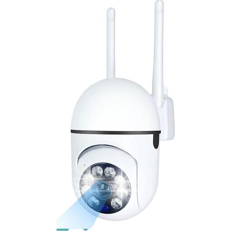 5MP WiFi bidirectionnel Audio sécurité caméra IP Tuya App HD Maison Intelligente PTZ extérieur Maison sans Fil Mini Surveillance CCTV caméra(1PCS Camera) (1/5)