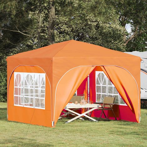 Teenpull – Pop-up Partyzelt 290 x 290 x 245 cm Orange (1/5)