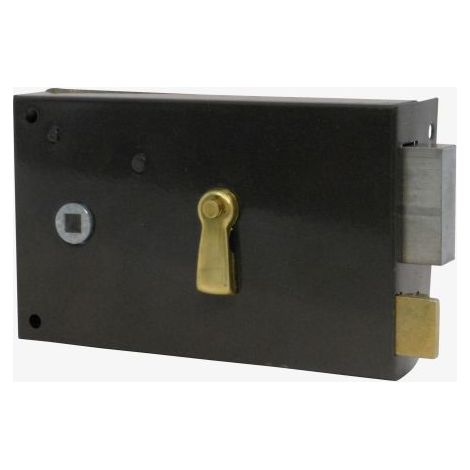 2PZ SERRATURA LEGNO APPLICARE 2M+S ART. 177 E.60 DX