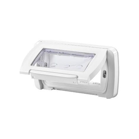 PLAQUE ETANCHE 4 P.BL.NUAGE TOP SYSTEM GEWISS GW22461