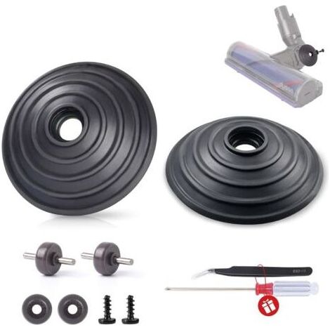 Roues de rechange pour aspirateur Dyson V6 V7 V8 V10 V11 V12 – Roues à tête sphérique 35W 50W – Améliore la maniabilité et protège les sols (1/5)