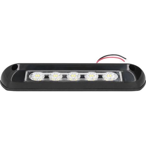 Éclairage Extérieur à LED pour Camping-car, Bande Lumineuse pour Auvent à LED, Barre Lumineuse pour Auvent de Porche à LED pour Camping-car, étanche 10 Perles de Lampe, éclairage Extérieur Universel P (1/5)